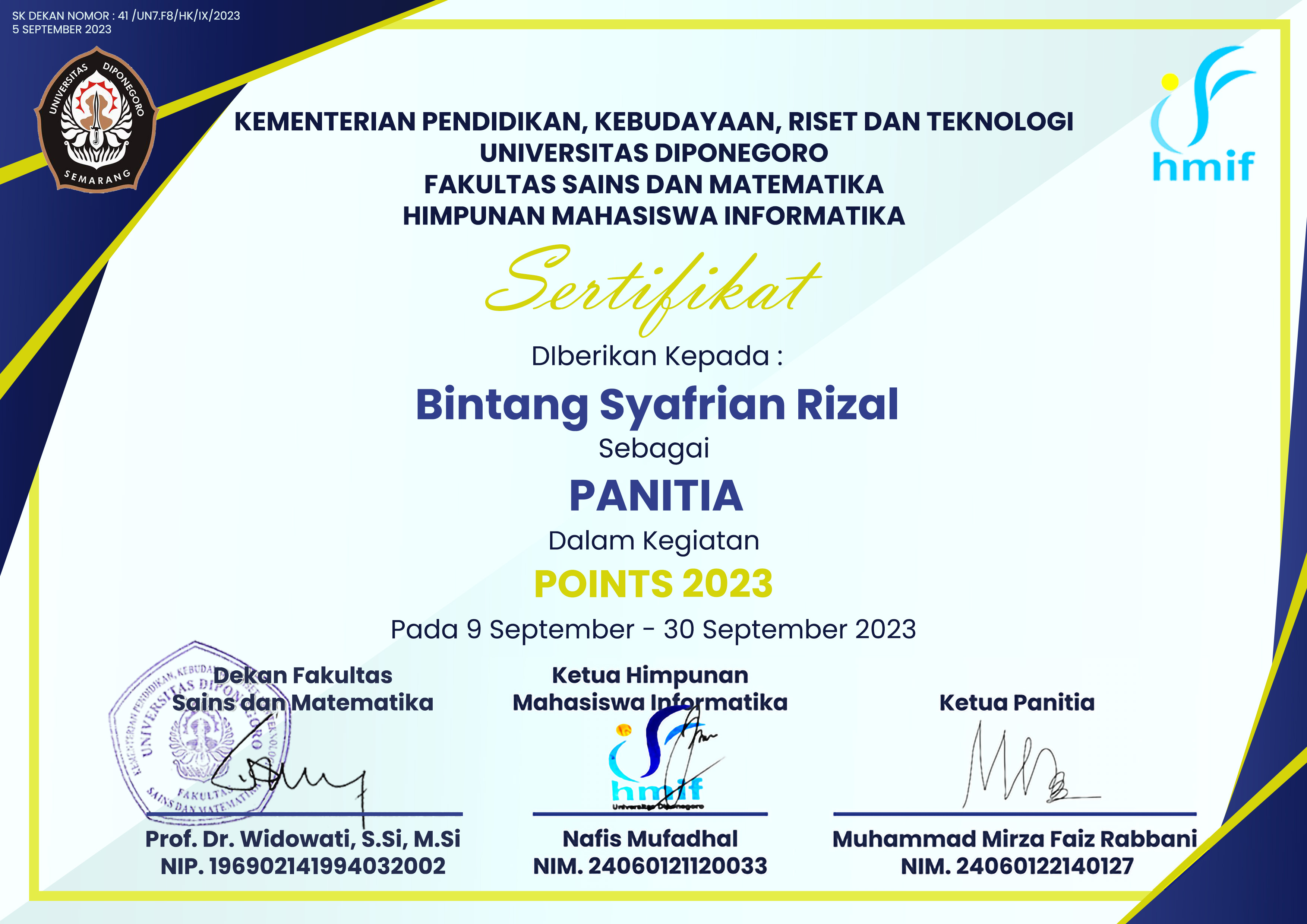 Panitia POINTS 2023